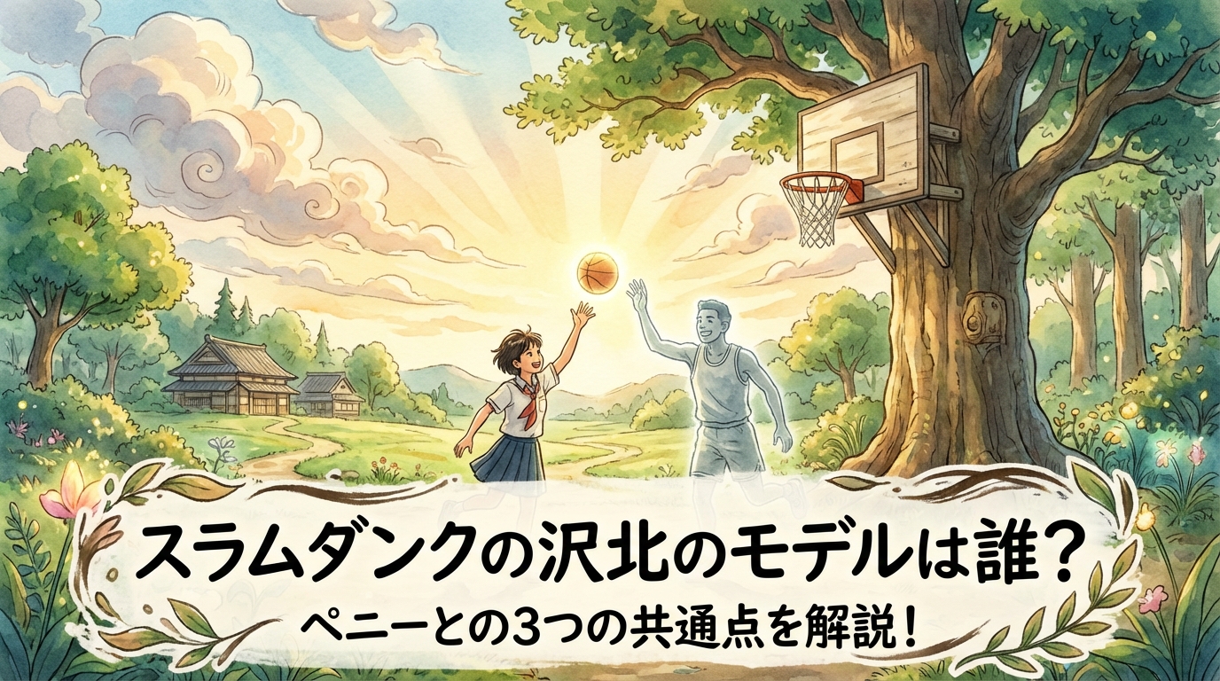 スラムダンクの沢北のモデルは誰？ペニーとの3つの共通点を解説！
