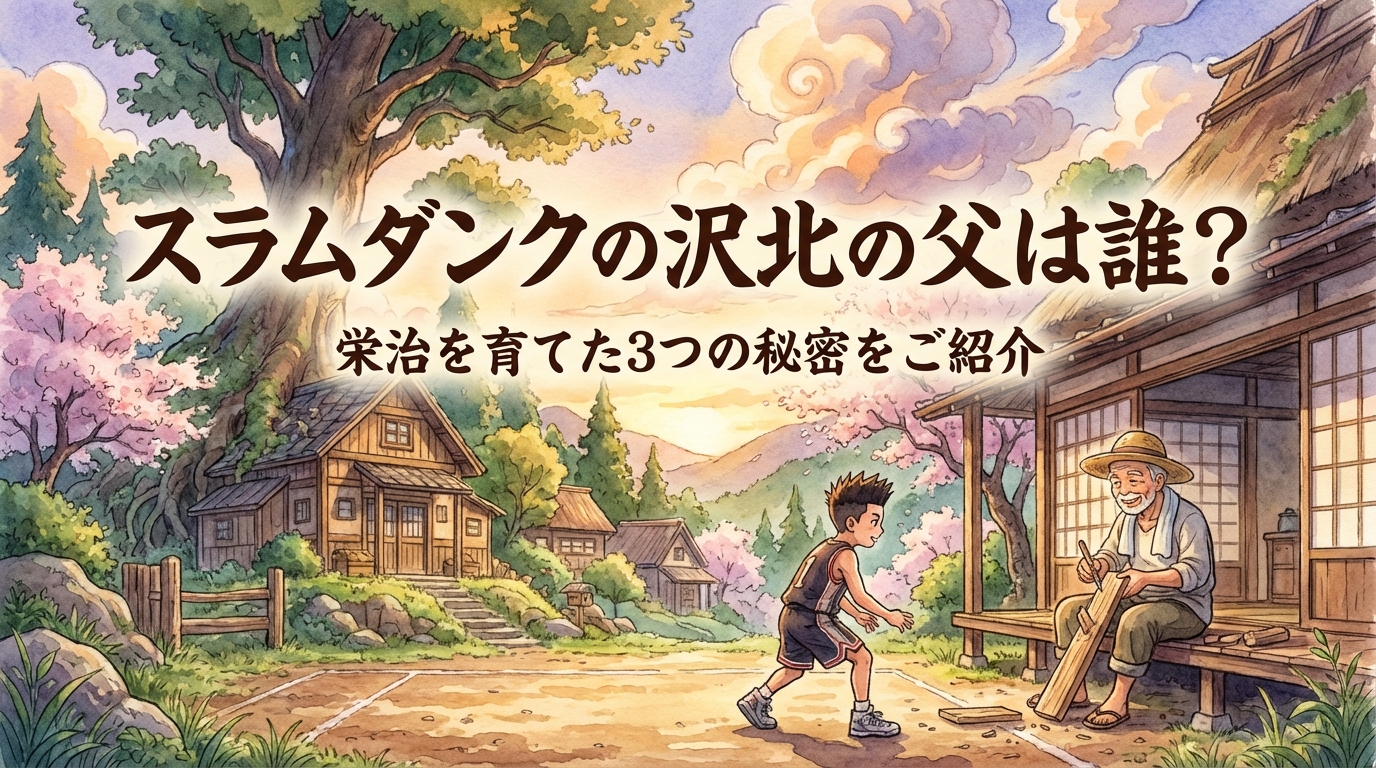 スラムダンクの沢北の父は誰？栄治を育てた3つの秘密をご紹介