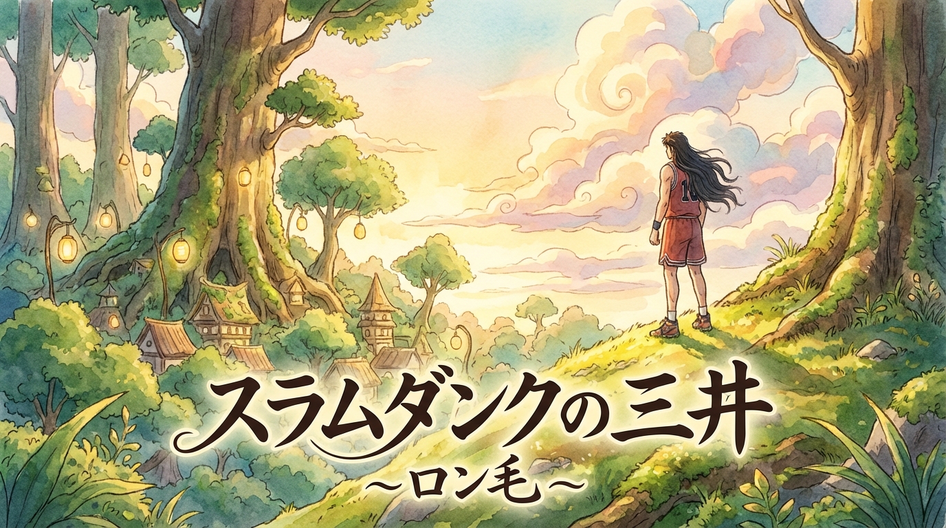 スラムダンクの三井のロン毛の理由は？3つの魅力や秘密などご紹介！