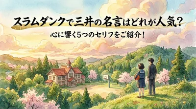 スラムダンクで三井の名言はどれが人気？心に響く5つのセリフをご紹介！