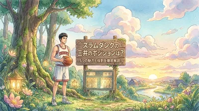 スラムダンクの三井のポジションは？5つの魅力と役割を徹底解説！