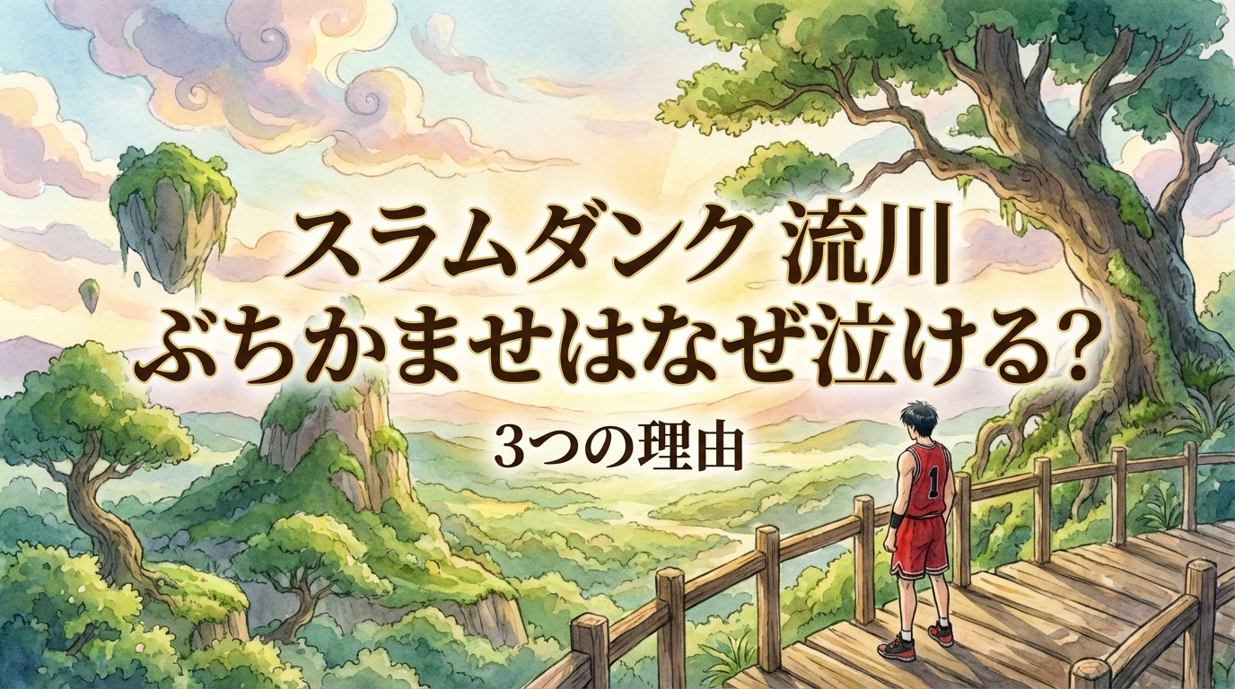 スラムダンク 流川 ぶちかませはなぜ泣ける？3つの理由から名シーンを徹底解説！