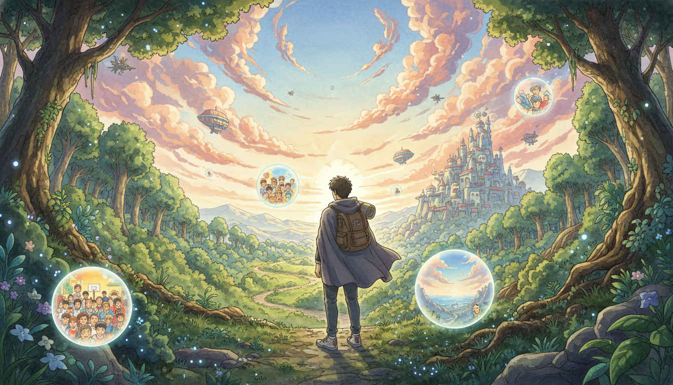 彼らの未来は私たちの想像の中でいつまでも輝き続けます