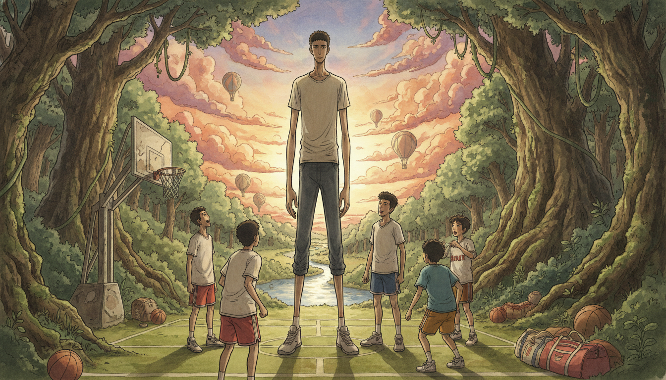 スラムダンクの他の高身長キャラクターと比較してみましょう