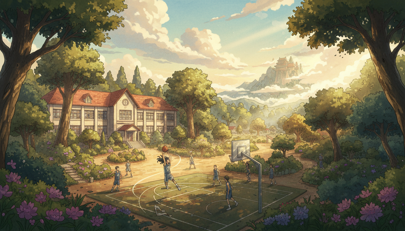 富が丘中は神奈川県屈指の強豪！流川楓を育てた熱きバスケ部