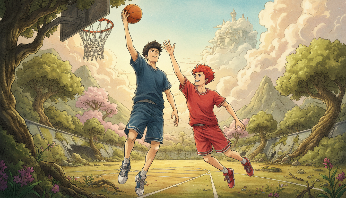 スラムダンクにおける流川と桜木は「究極のライバルであり最高の理解者」ですね