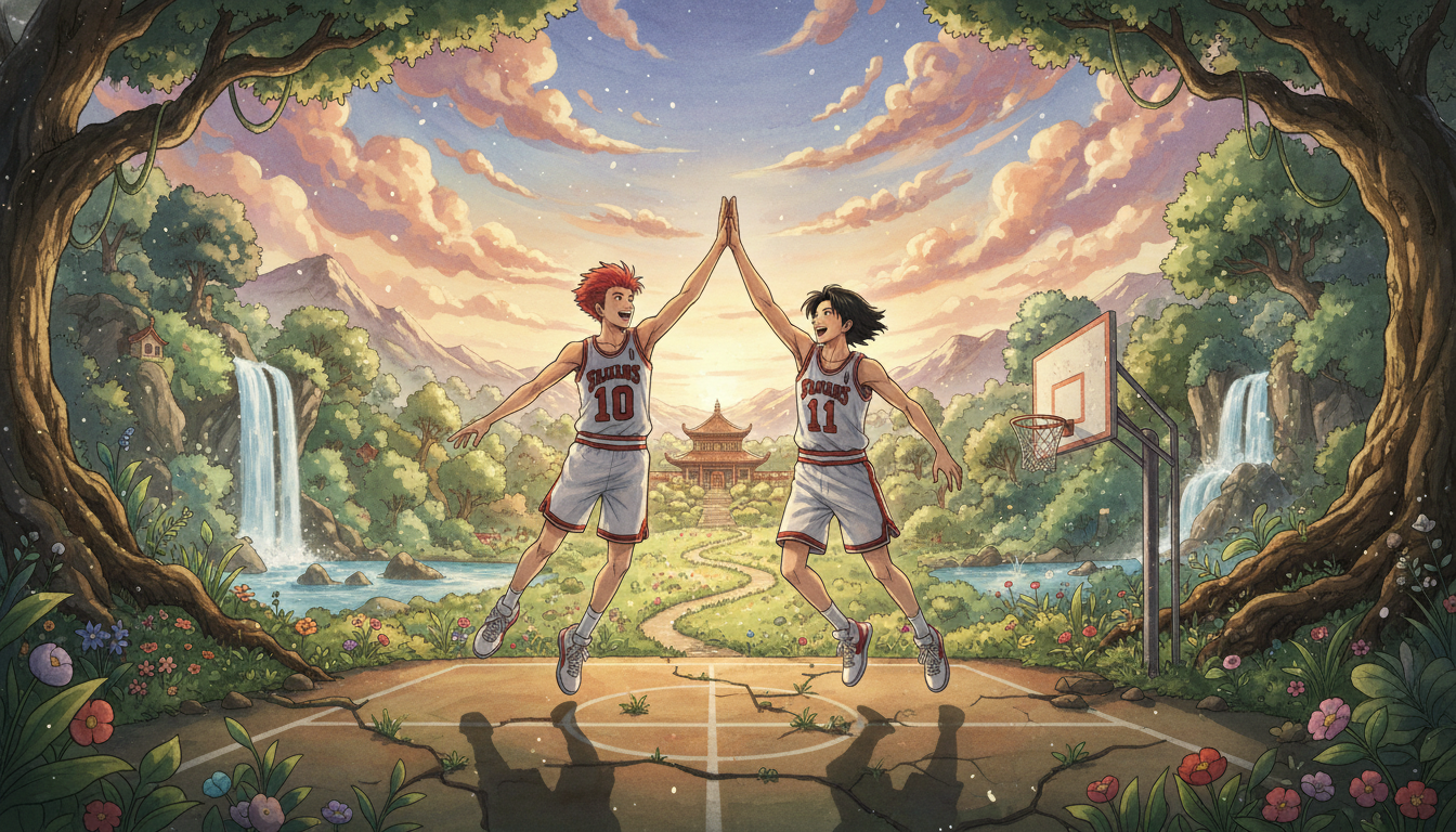 いがみ合っていた二人が初めてお互いを認め合った奇跡の瞬間