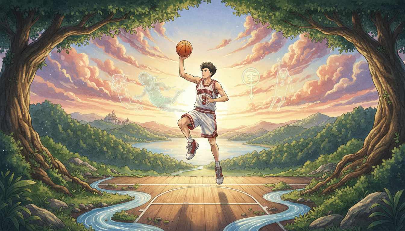 スラムダンクに登場する流川のポジションはスモールフォワードなんですね