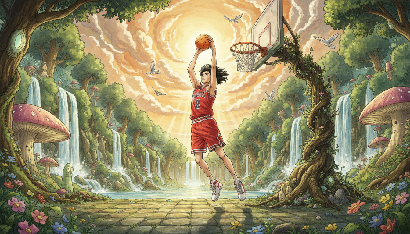 流川楓のダンクは作品の魅力を何倍にも引き立ててくれます