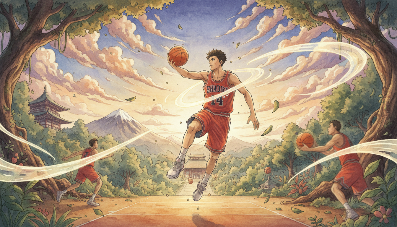 山王戦でのパス覚醒は流川にとって最大の成長の証なんですね