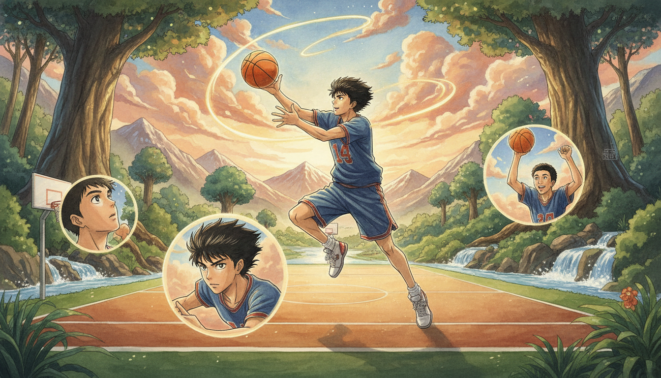 スラムダンクにおける流川のパス覚醒についてのおさらいですね