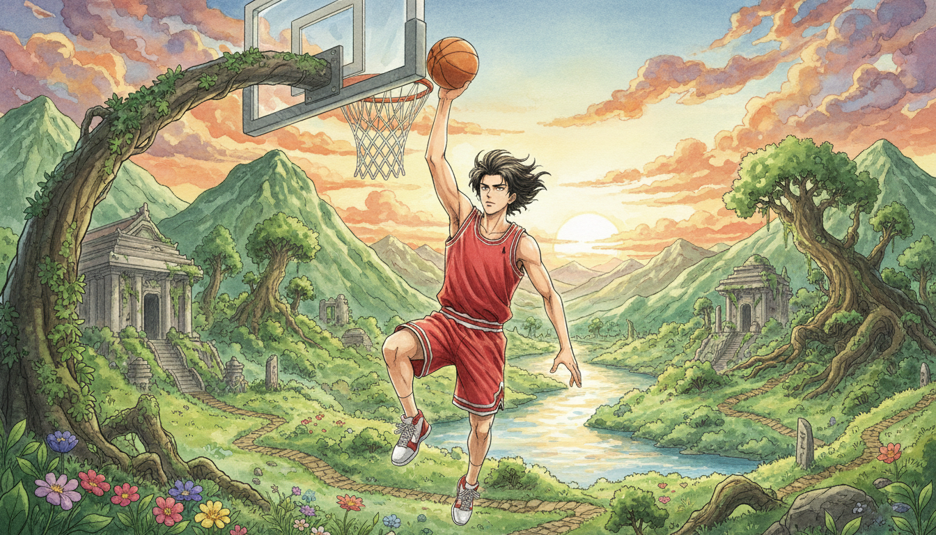 スラムダンクの流川さんは、内面も外見も完璧な永遠のイケメンですね