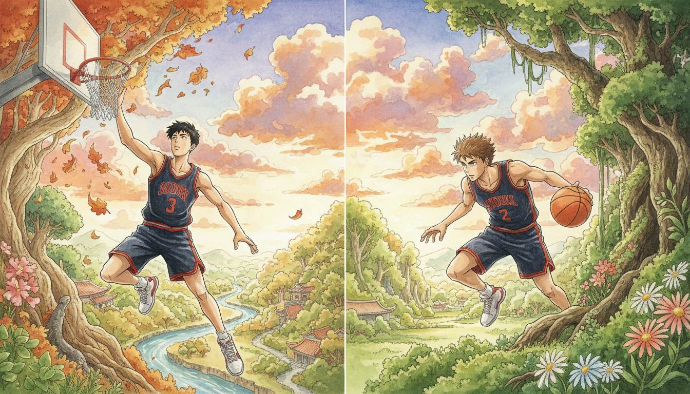 スラムダンクの流川さんと沢北さん、二人の天才の現在地と魅力の結論