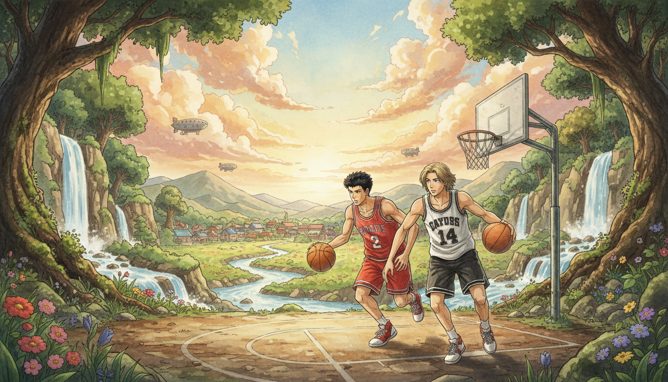 流川と三井とNBAモデルの具体的な共通点