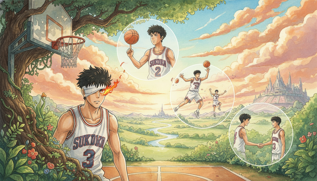 流川の熱い眼差しをもう一度!ぜひ原作や映画をチェックしてみてくださいね!