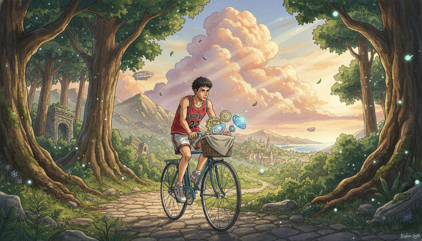 流川の自転車を知って、もう一度スラムダンクの世界へ飛び込もう！