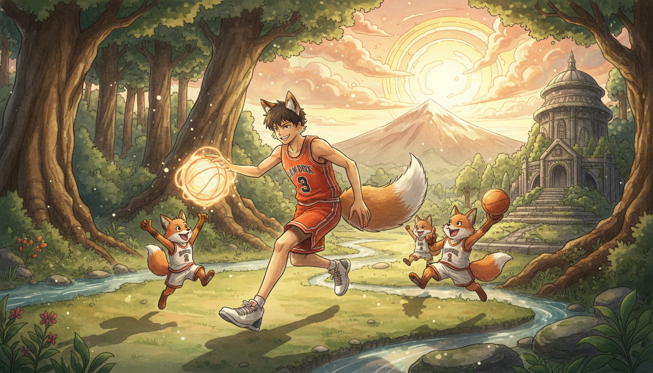 なぜスラムダンクの流川さんはキツネに例えられるの？