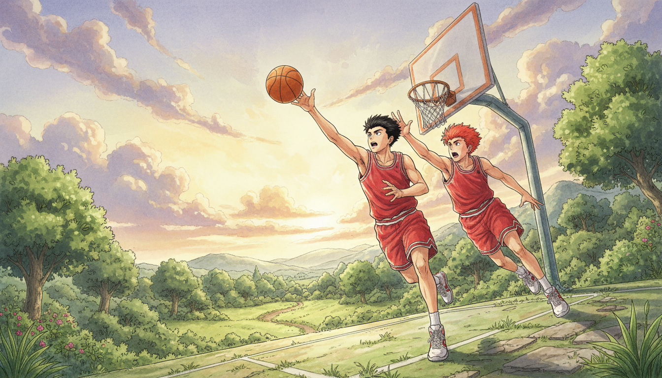 スラムダンクの流川の最後は「桜木へのパス」で逆転勝利を導きます！