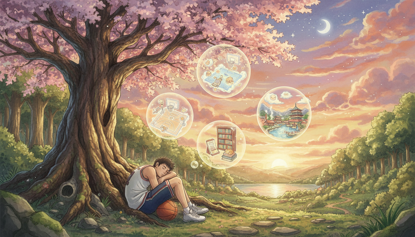 スラムダンクの流川の「寝る」に関する3つの真相！