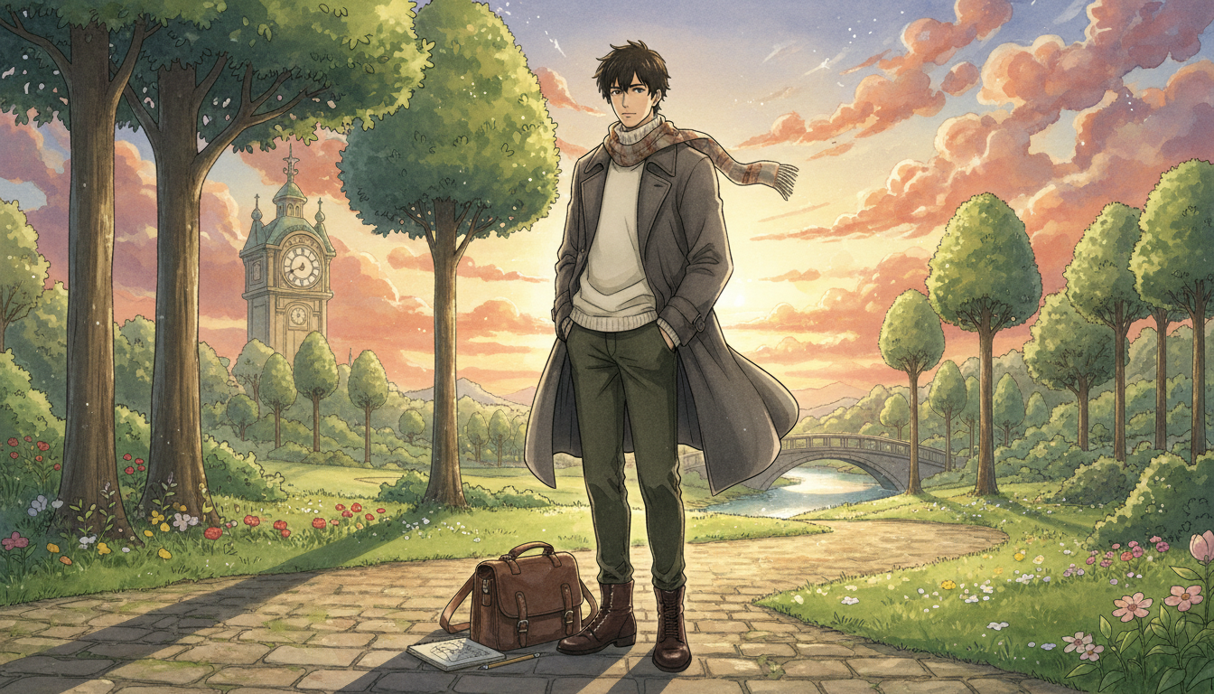 スラムダンクの流川の私服は落ち着いた品のあるスタイリッシュなスタイルです！