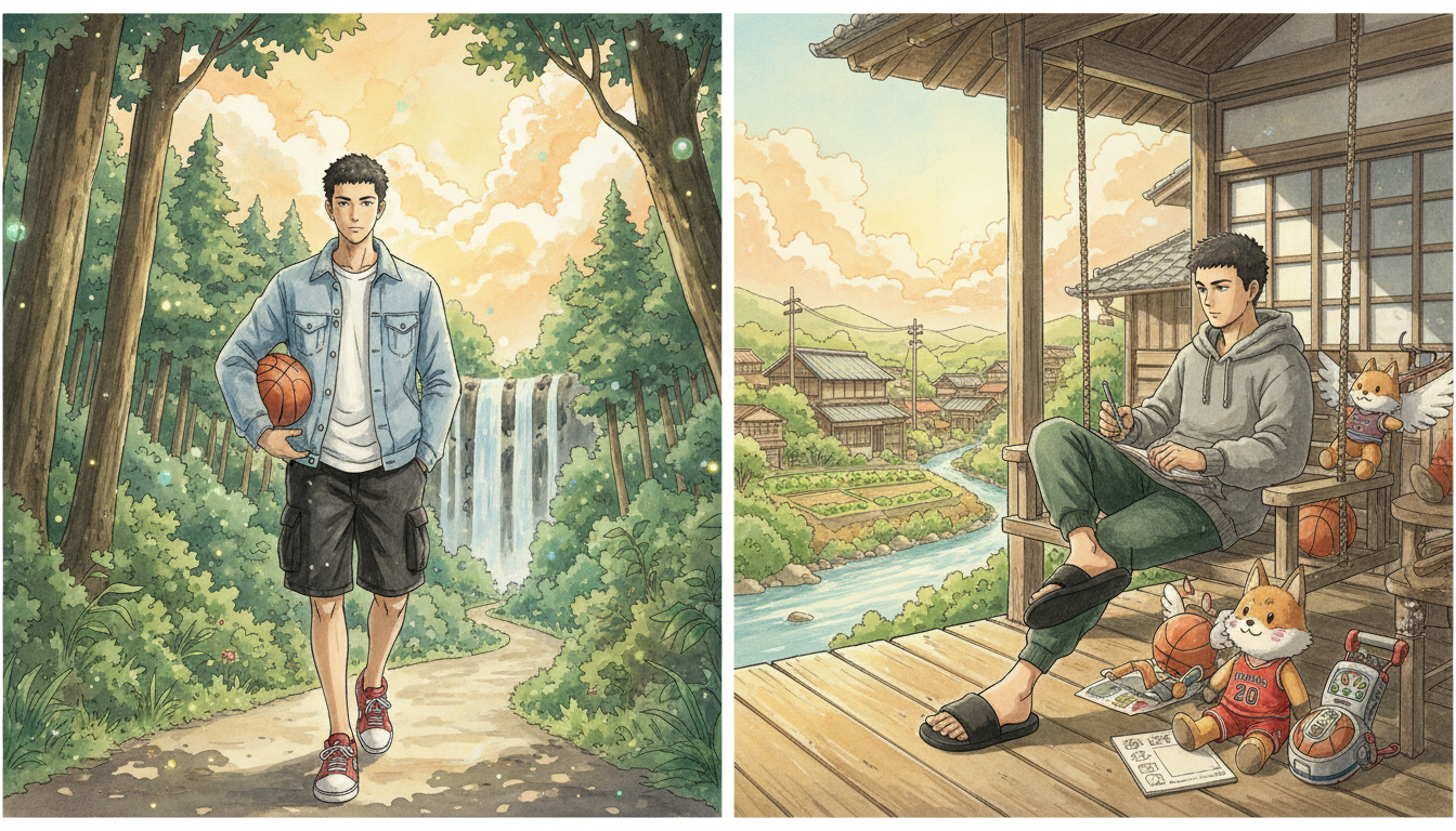 流川の私服が確認できる具体的なシーンと驚きの関連グッズをご紹介！