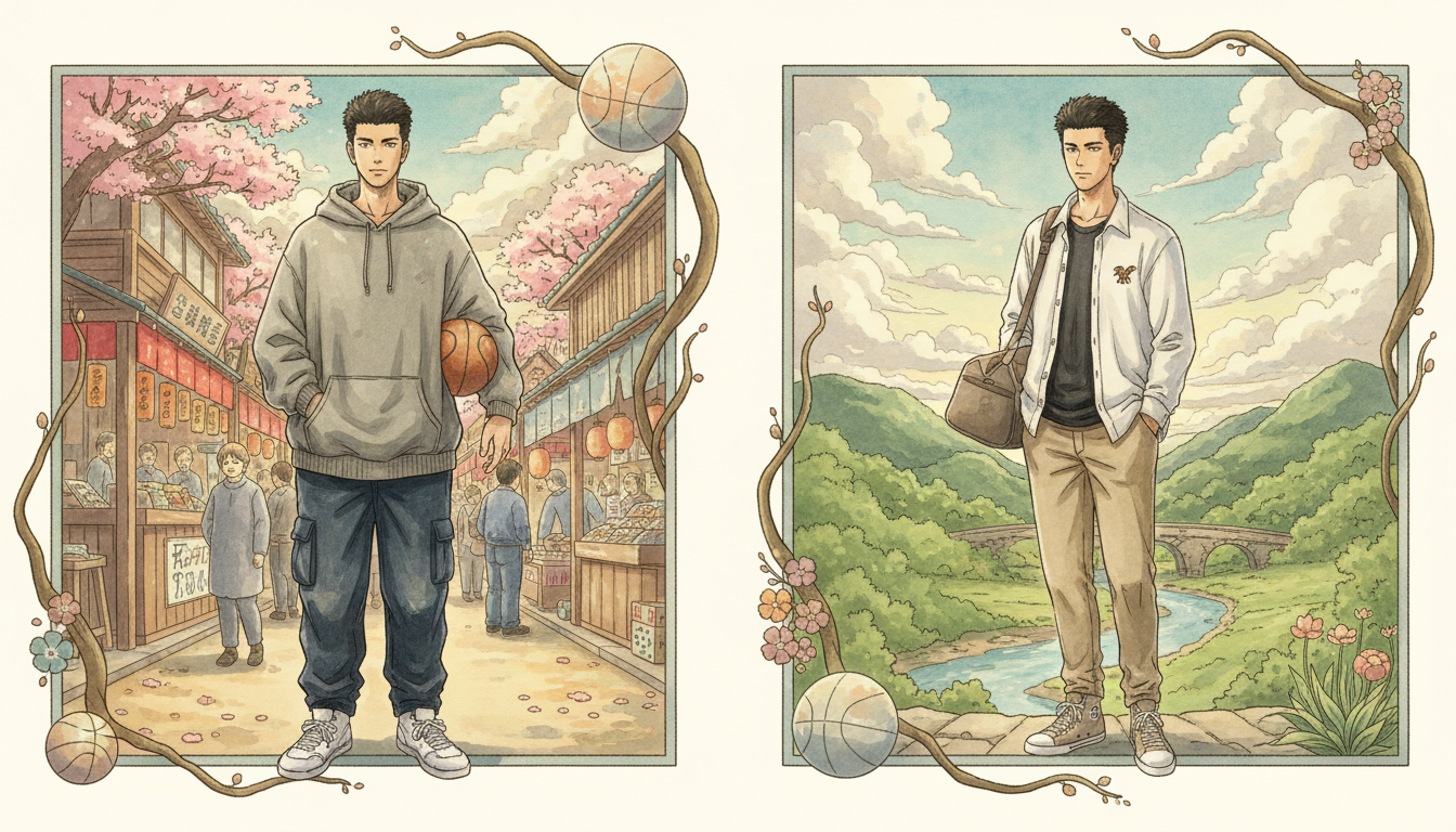 スラムダンクの流川の私服についてのまとめ！